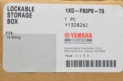 New OEM Yamaha Lockable Storage Box Kit NOS