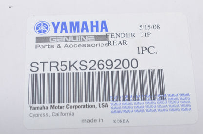 New OEM Yamaha Rear Fender Tip Kit NOS
