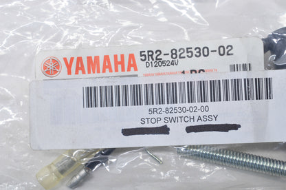 OEM Yamaha 5R2-82530-02-00 Stop Switch Assembly NOS