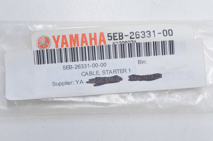 New OEM Yamaha Starter Cable NOS