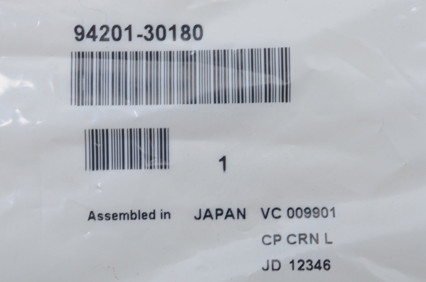 OEM Honda 94201-30180 Split Pin (3.0X18) NOS