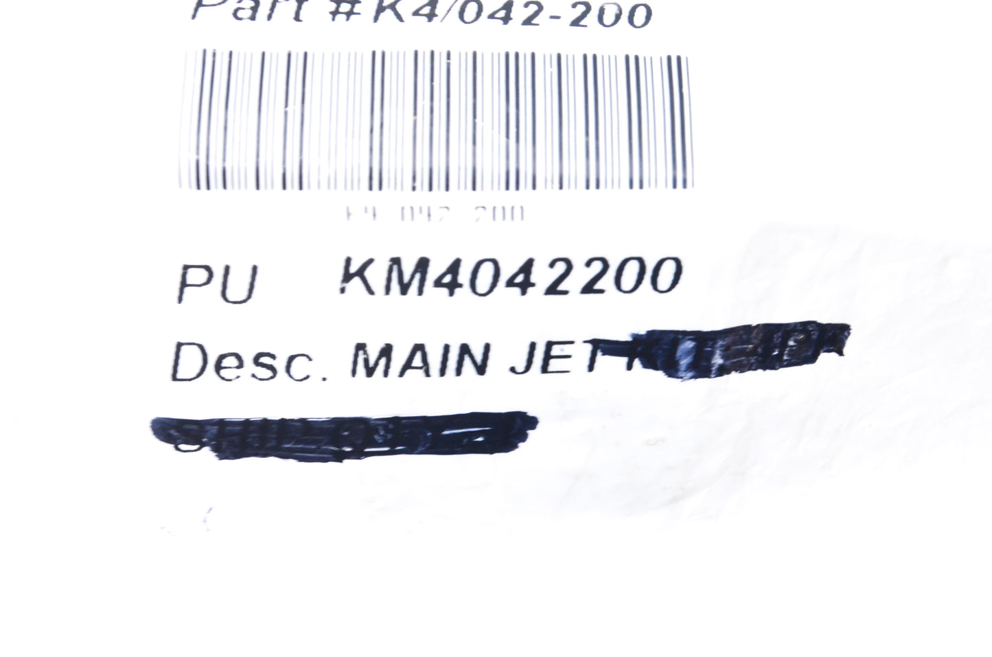 Mikuni KM4042200 Km4042200 Jet NOS