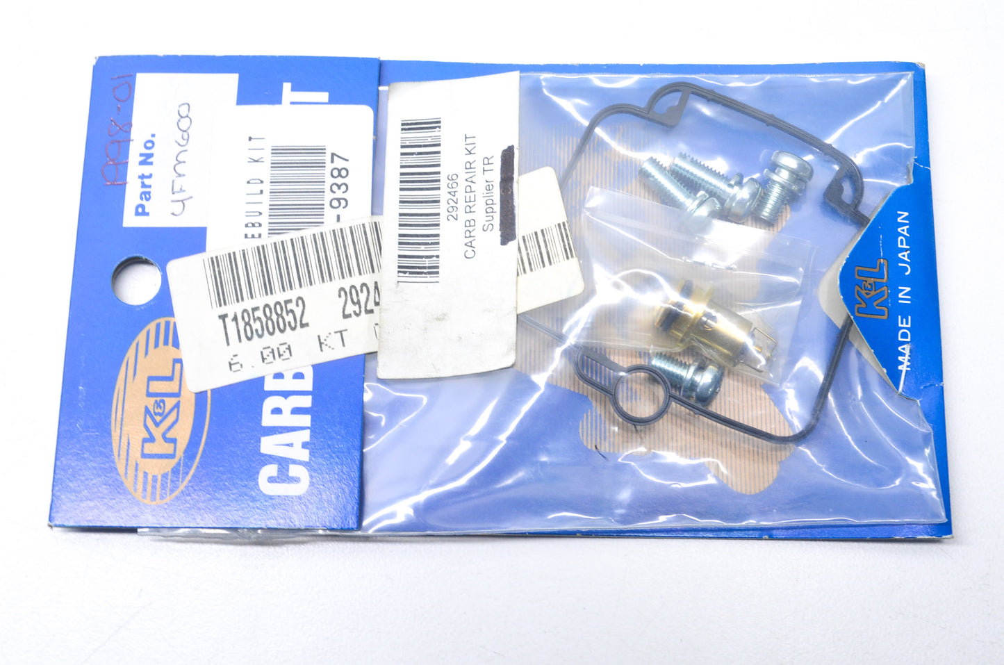 K&L 292466 Carb Repair Kit NOS
