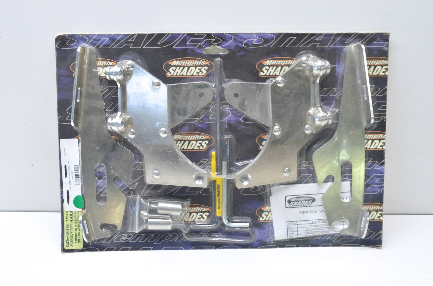 Memphis Shades MEM9916 Fats Slim Mounting Kit NOS