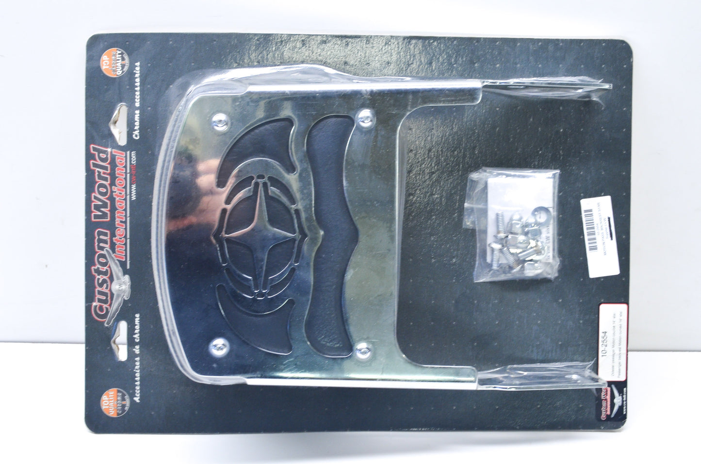 Custom World 239144, 10-2554 Passenger Backrest Kit NOS