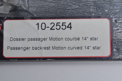 Custom World 239144, 10-2554 Passenger Backrest Kit NOS