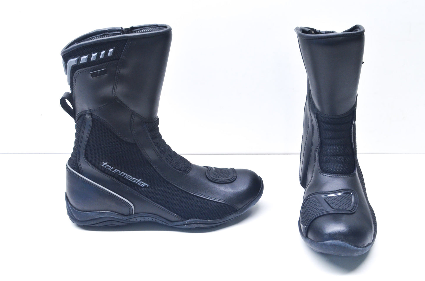 New Tourmaster Size 11 Wide Black Solution WP Air Boot NOS