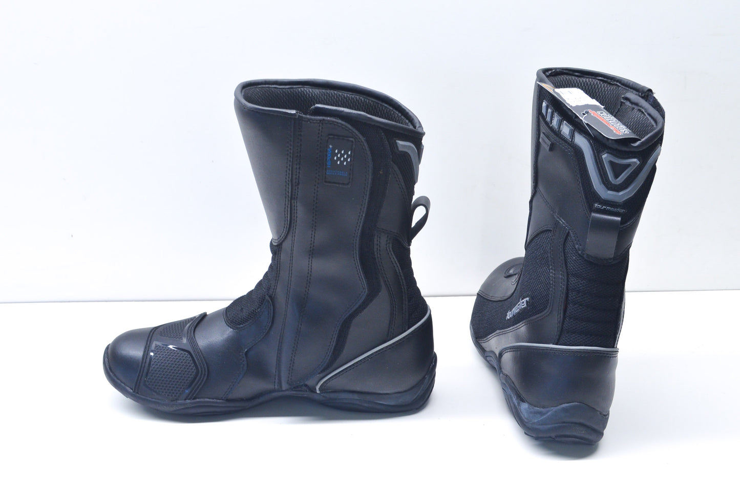 New Tourmaster Size 11 Wide Black Solution WP Air Boot NOS