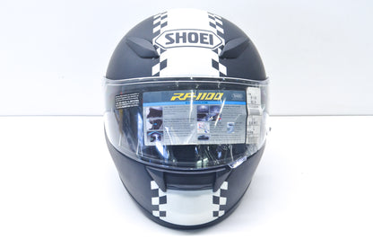 Shoei 113180506 Large Matte Black/White RF 1100 Helmet NOS