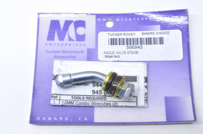 New MC Enterprises Angle Valve Stem NOS