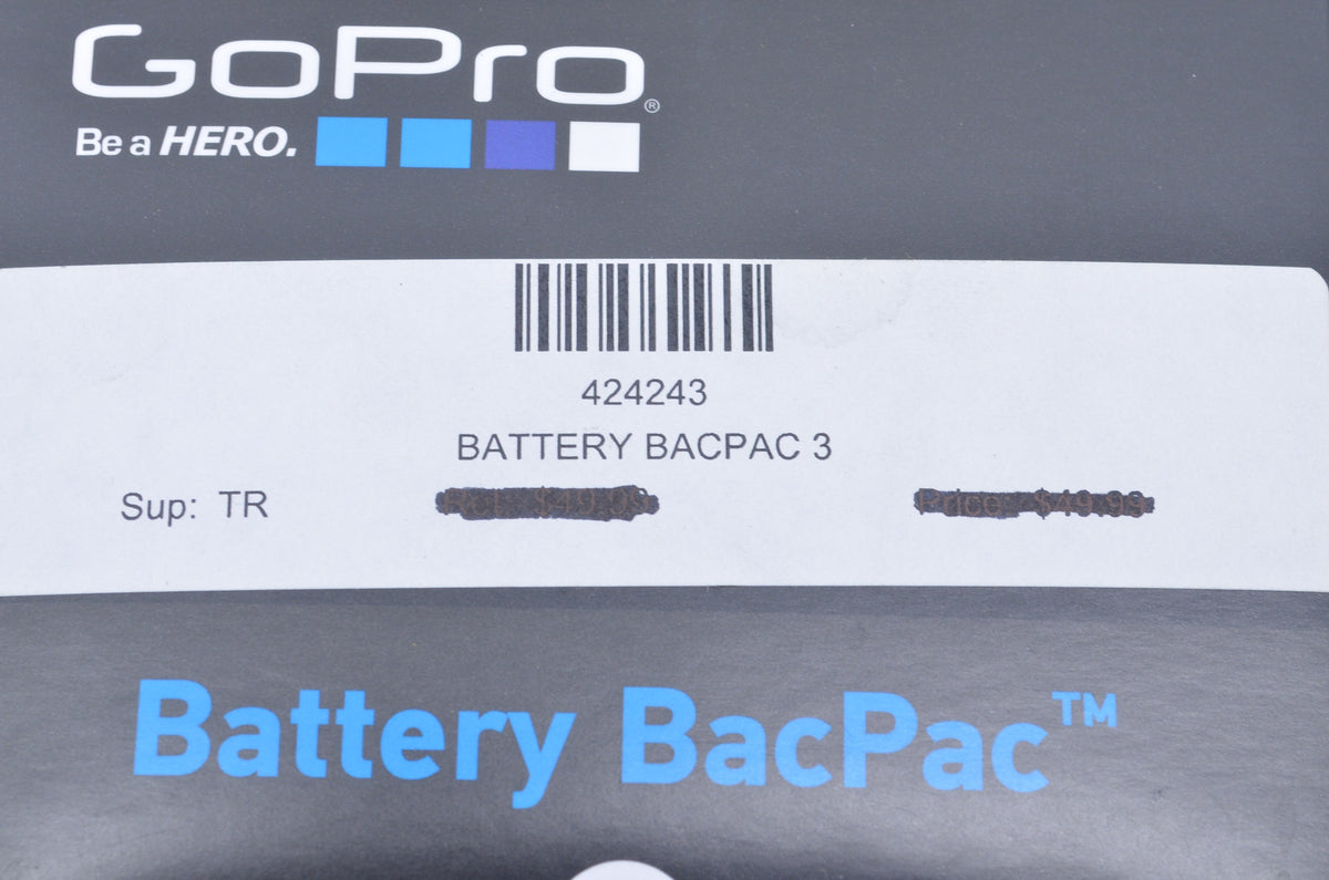 GoPro 424243, BBP2A0314004008 Battery BacPac NOS