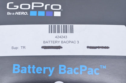 GoPro 424243, BBP2A0314004008 Battery BacPac NOS