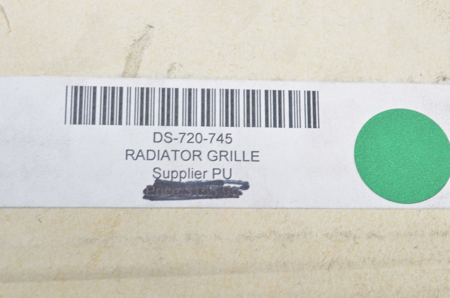Show Chrome DS-720-745 Celestar radiator Grille NOS