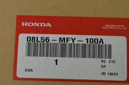 OEM Honda 08L56-MFY-100A Hard Leather Saddlebags Kit NOS