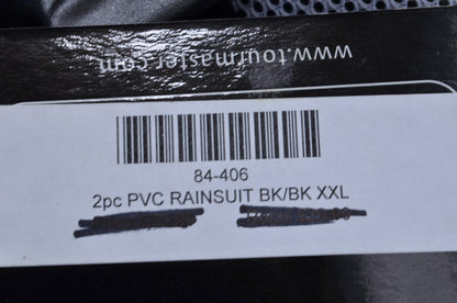 New TourMaster XXL Black Rain Suit NOS