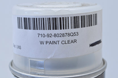 New Quicksilver Clear Coat Enamel Spay Paint Can NOS