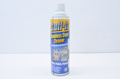 New Buff-It Stainless Steel Cleaner Can NOS