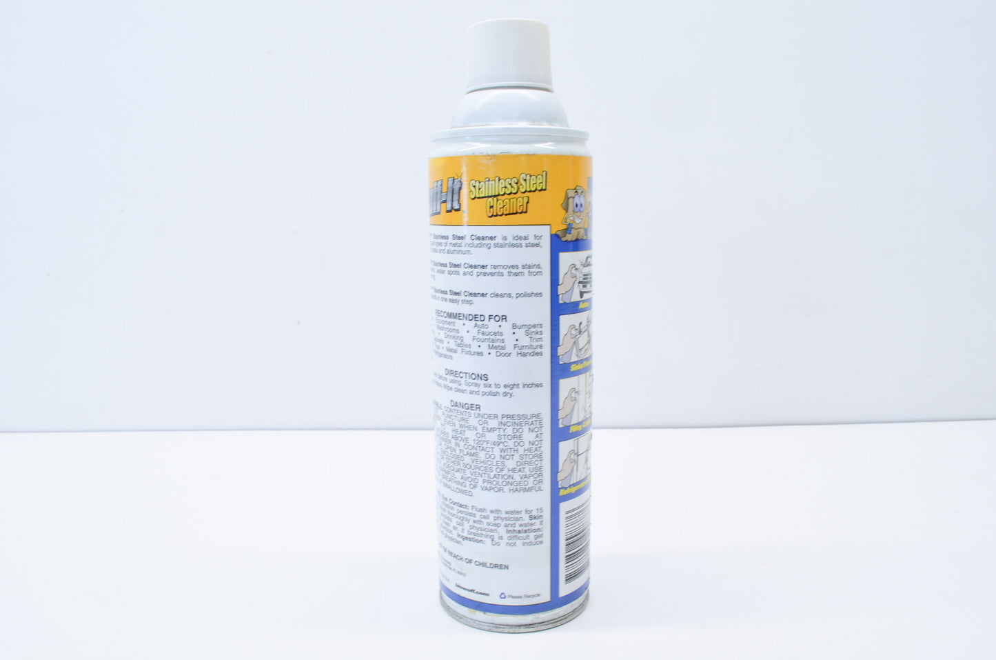 New Buff-It Stainless Steel Cleaner Can NOS