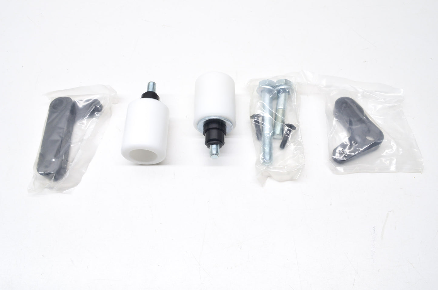 White Puck Frame Saver Kit Yamaha R1 2009 NOS
