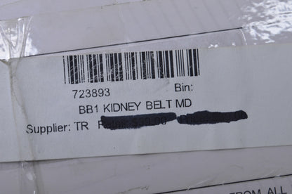 EVS 723893 Medium Black & Red Kidney Belt NOS