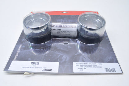 New Kuryakyn Deep Dish Bezel & Lenses Kit NOS