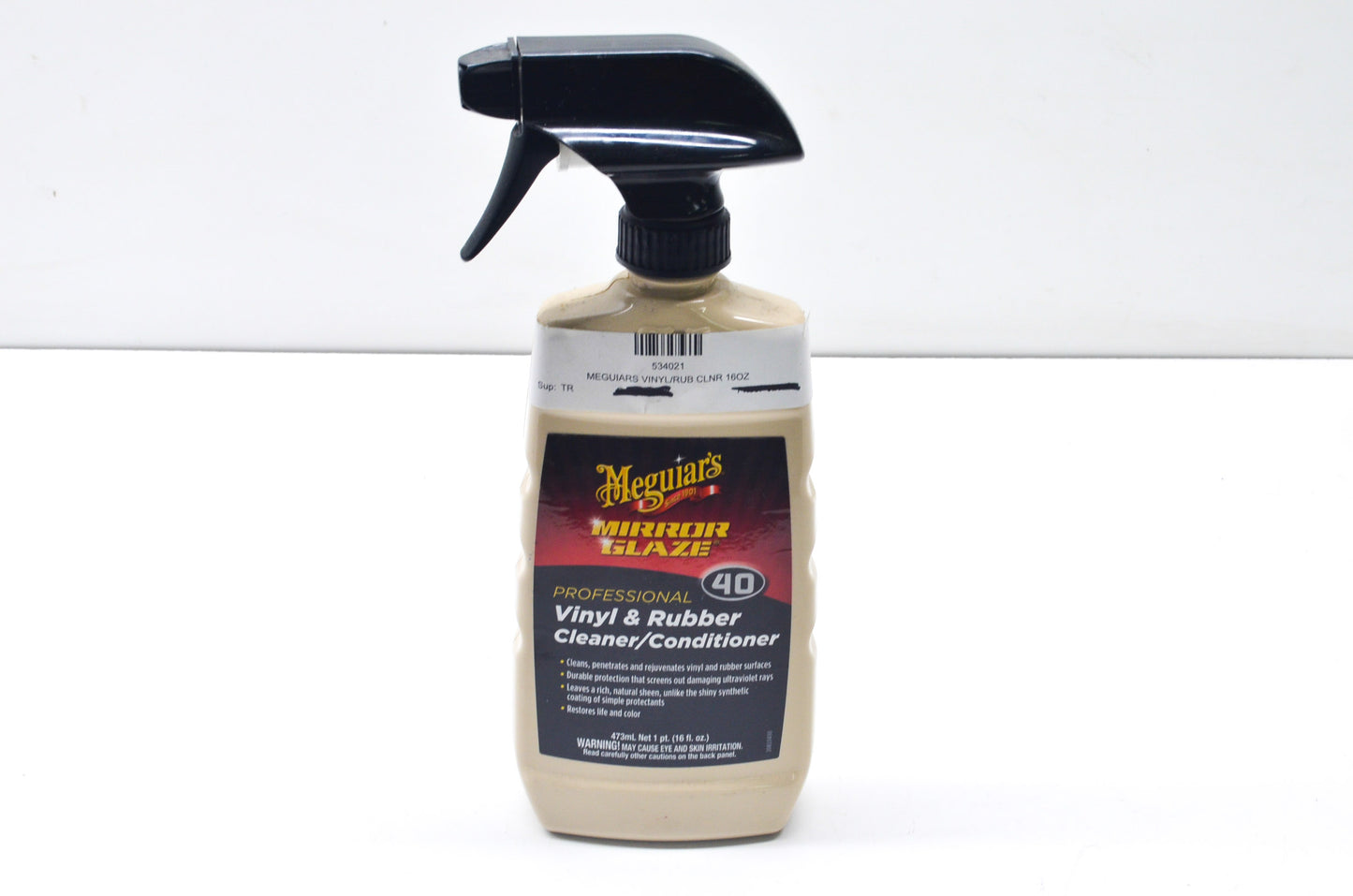 New Meguiar's 16 Oz Vinyl & Rubber Cleaner NOS