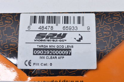 Spy 90392000097 Targa Mini Clear Lens NOS