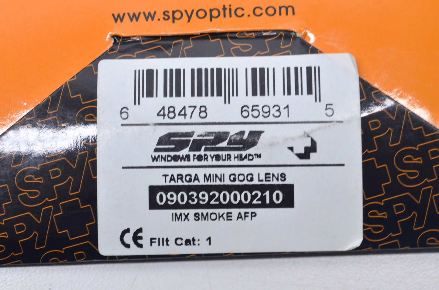 Spy 090392000210 Targa Mini Smoke Lens NOS