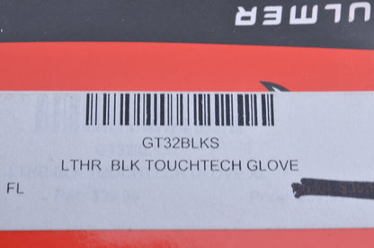 New Fulmer Black Small Touch Tech GT32 Gloves NOS