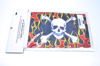 Rumbling Pride ST14, ST17-B Skull & Cross Bones Flaming Flag NOS