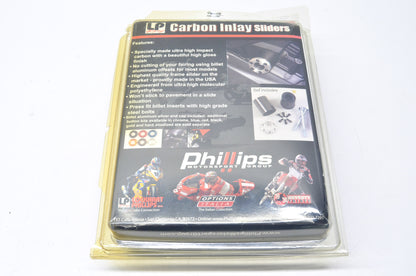 Lockhart Phillips 428-60010 Carbon Inlay Sliders Kit NOS