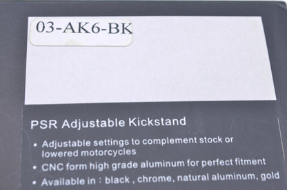PSR 03-AK6-BK, 05100141 Sidestand NOS