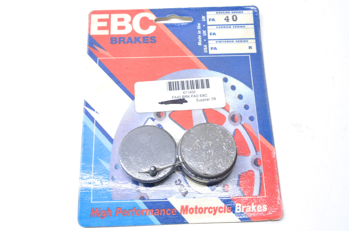 EBC 611400, FA40 Brake Pad NOS