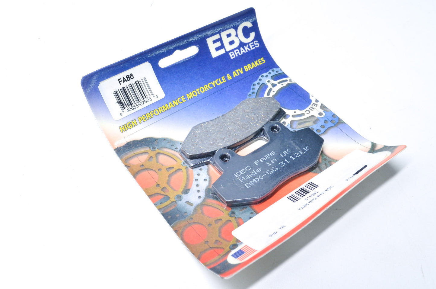 New EBC Brake Pad NOS