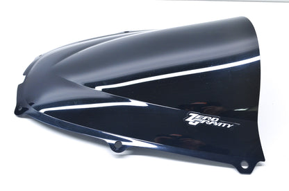 New Zero Gravity Double Bubble Dark Smoke Windscreen NOS
