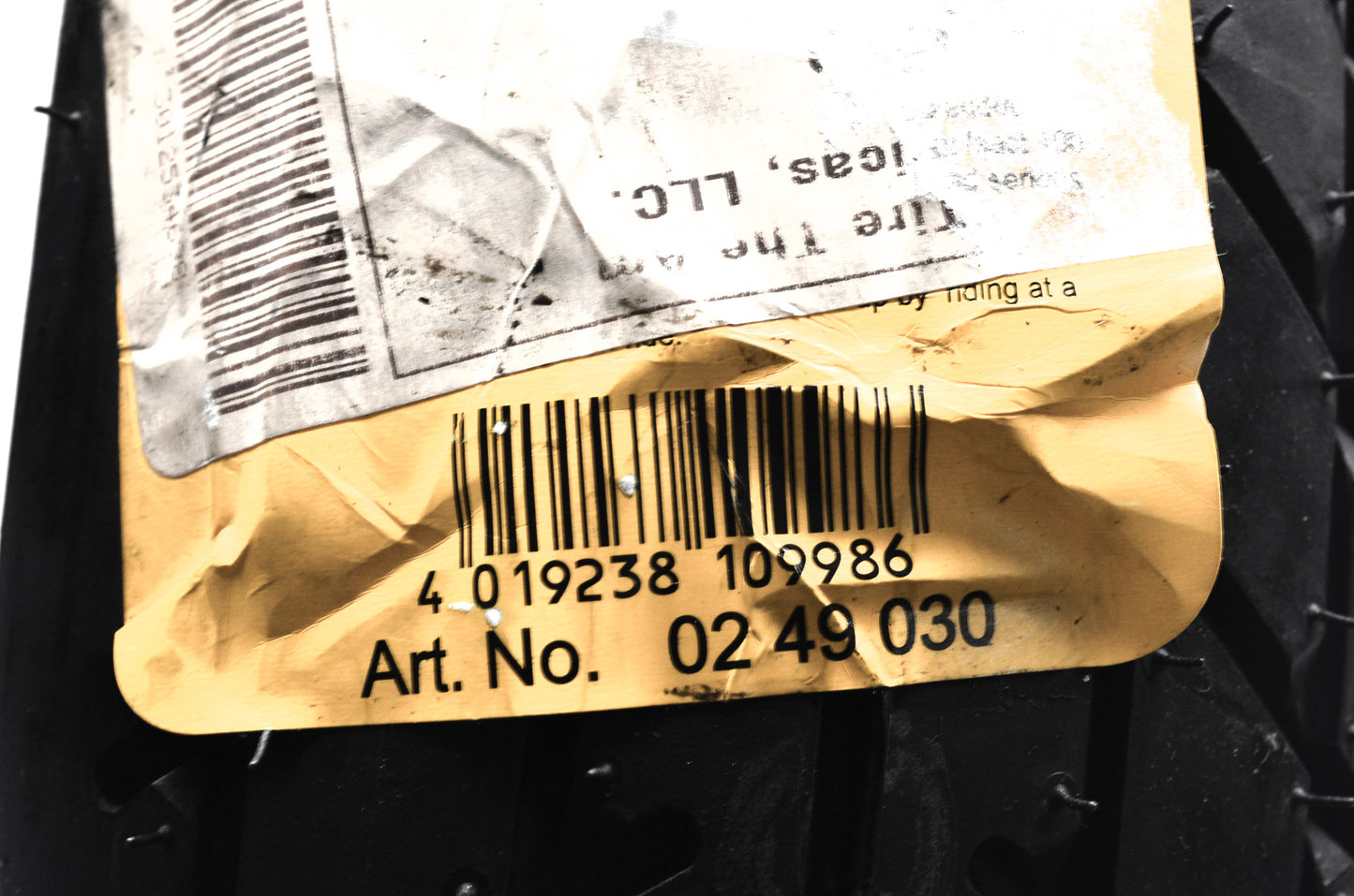 New Continental TKV11 Front Tire 110/90V 16 59 V TL NOS