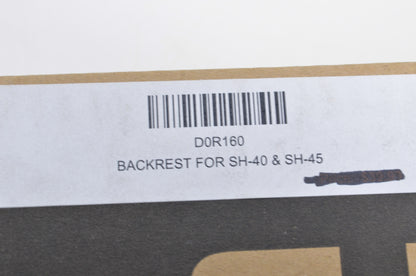 New Shad Backrest Lid & Base Kit NOS
