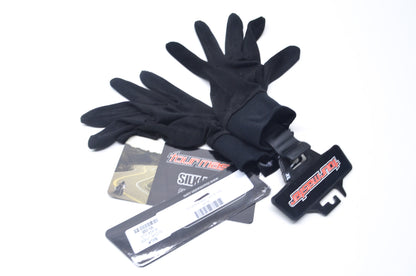 New Tourmaster Mens Large Black Glove Liners NOS