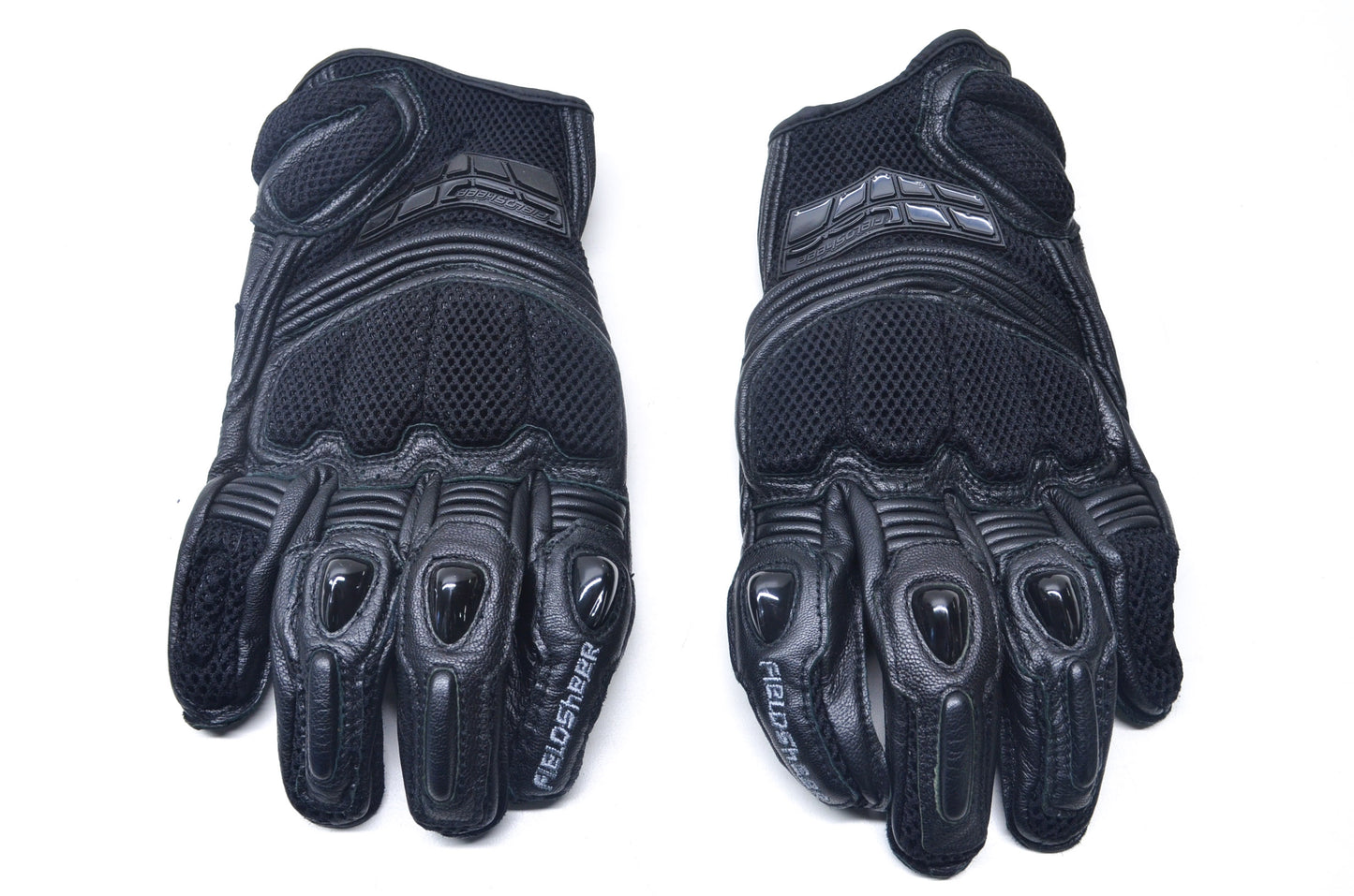 FieldSheer 6213090508 Mens XXL Black Leather & Mesh Gloves NOS