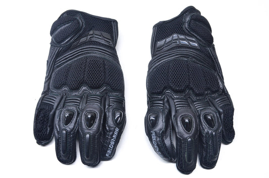 FieldSheer 6213090508 Mens XXL Black Leather & Mesh Gloves NOS