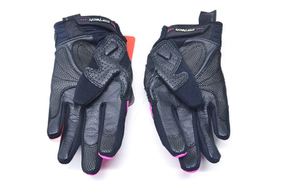 New Cortech Womens Small Black & Pink HDX2 Gloves NOS