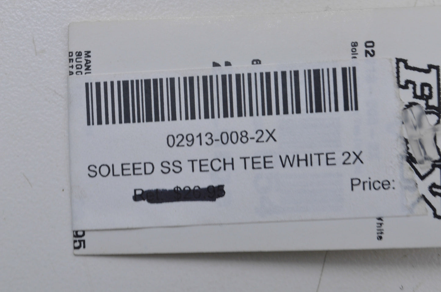 New Fox Adult XXL White Tech Tee NOS