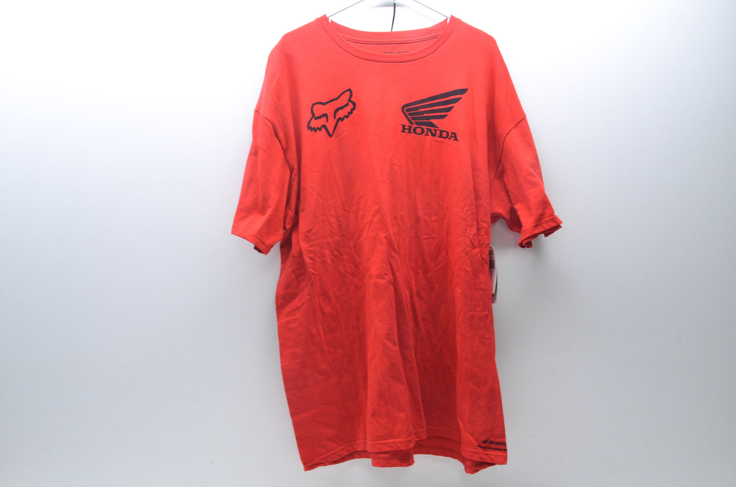 New Fox Adult XXL Red Standard Tee NOS