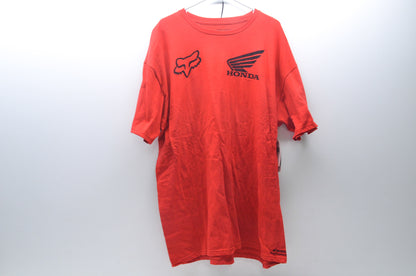 New Fox Adult XXL Red Standard Tee NOS