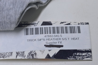 Fox 47882-040-S Adult Small Grey Super Trick Tee NOS