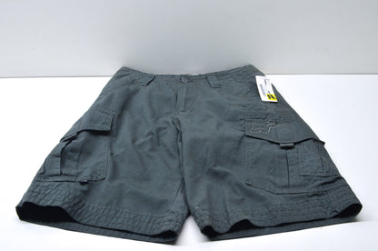 Fox 04575-028-28 Size 28 Dark Grey Cargo Shorts NOS
