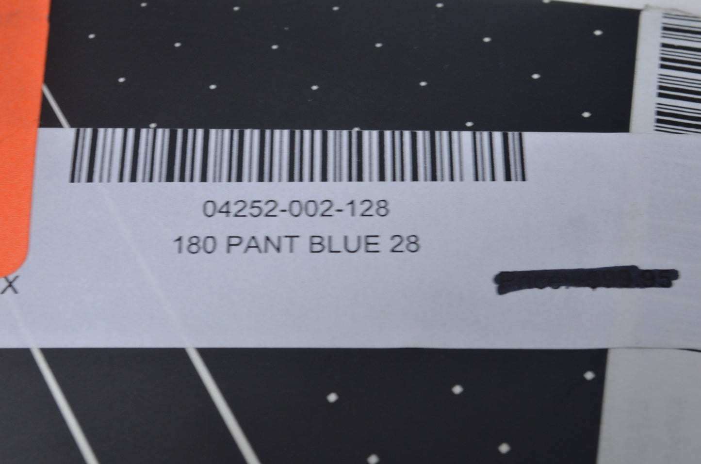Fox 04252-002-128 Size 28 Blue 180 Pant NOS