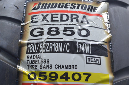 New Bridgestone Exedra Rear Tire 180/55ZR18M/C NOS