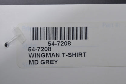 New OEM Honda Medium Wingman Grey Tee NOS