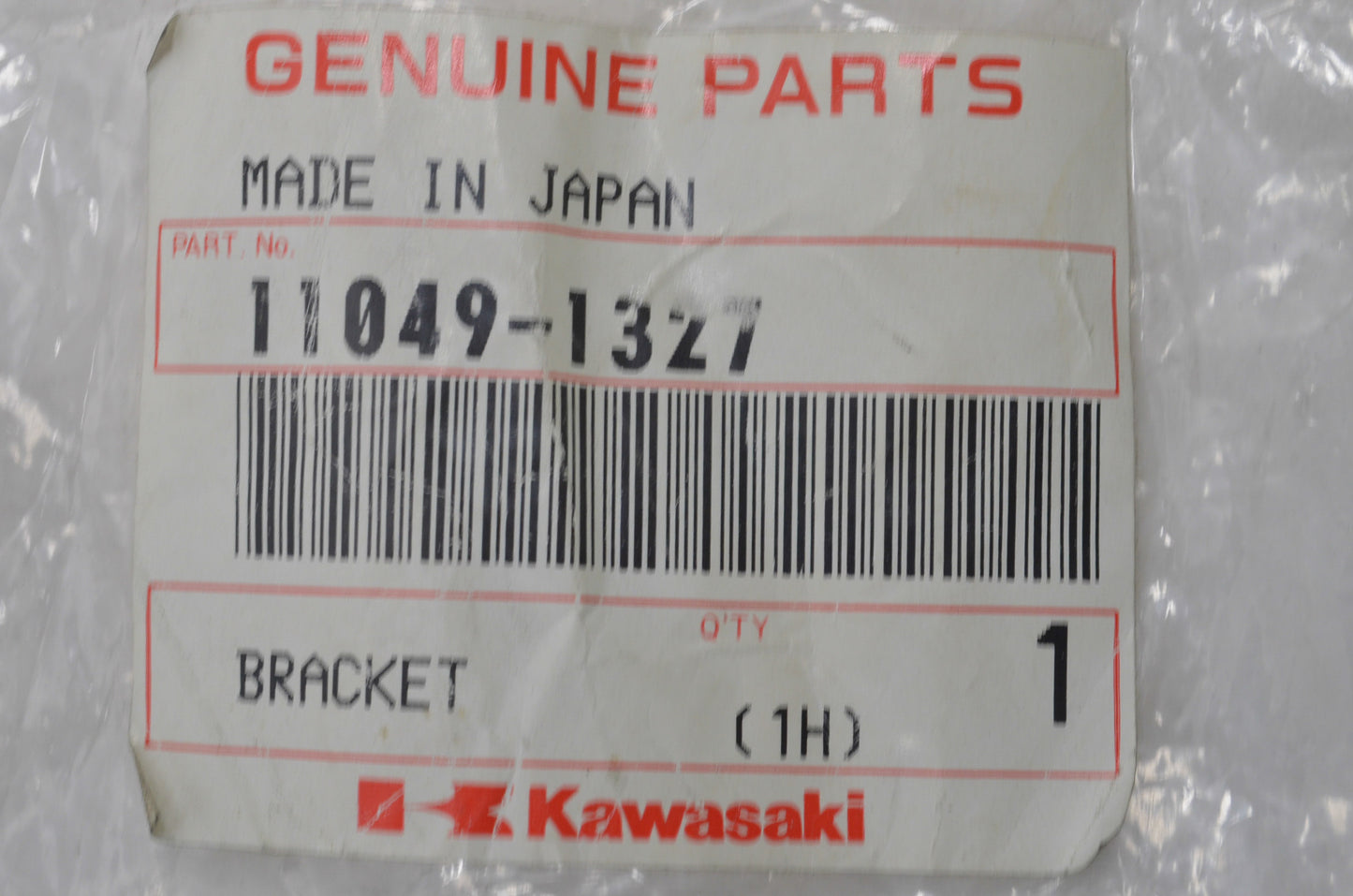OEM Kawasaki 11049-1327 Mirror Bracket NOS